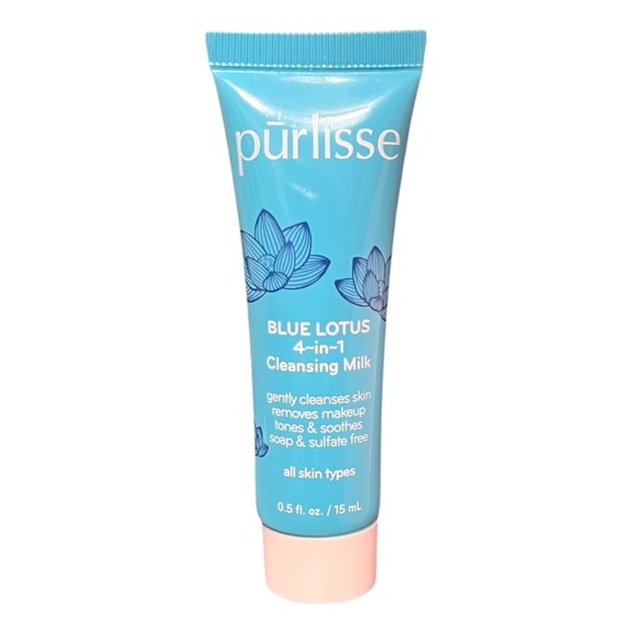 purlisse Other - 🤯5/$25🤯 purlisse Blue Lotus 4-in-1 Cleansing Milk 0.5 Fl. Oz.